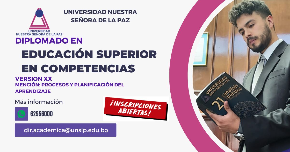 Diplomado en Educación Superior 20va Versión